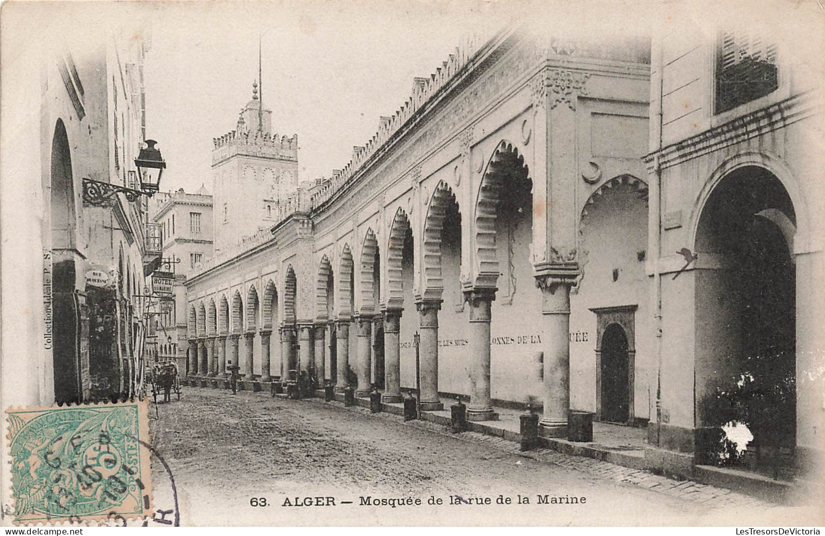 ALGERIE - Alger - Mosquée De La Rue De La Marine - Carte Postale Ancienne - Algerien