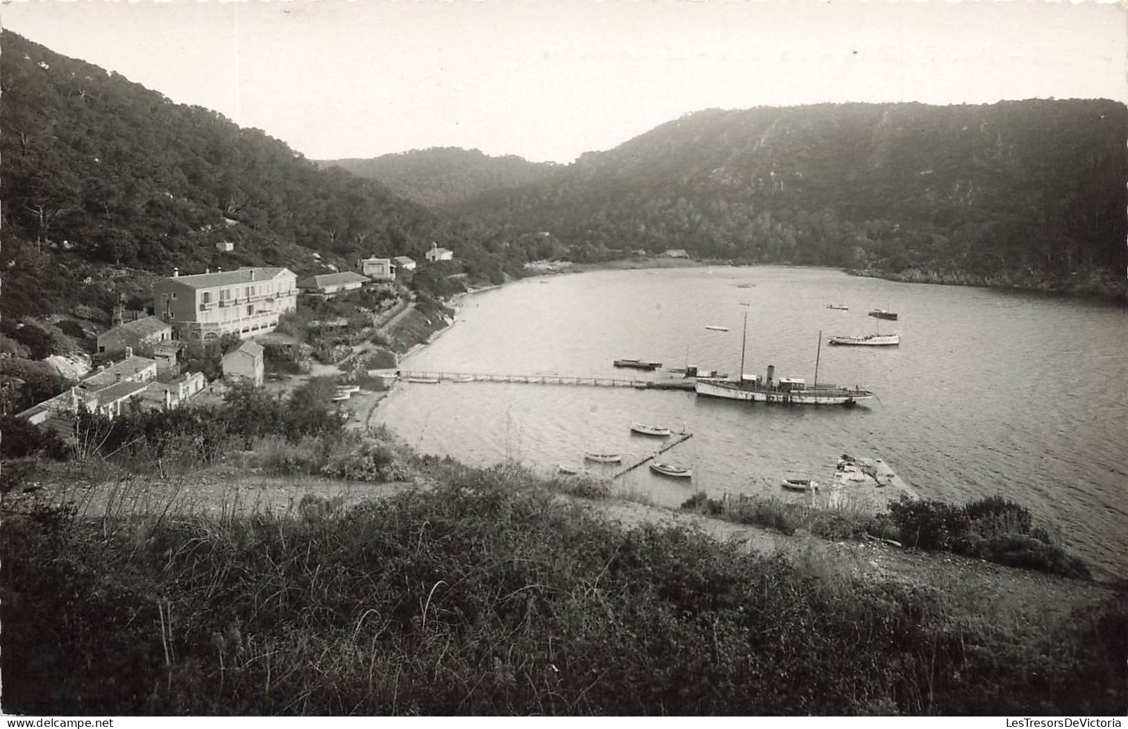 FRANCE - Port Gros - La Baie - L'Hostellerie - Carte Postale Ancienne - Sonstige & Ohne Zuordnung