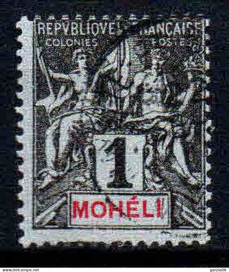 Mohéli - 1906   -  N° 1   - Oblitéré - Used - Oblitérés