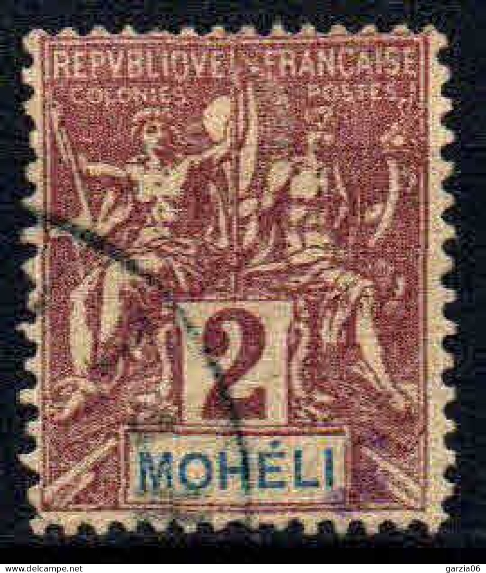 Mohéli - 1906  -  N° 2   - Oblitéré - Used - Oblitérés