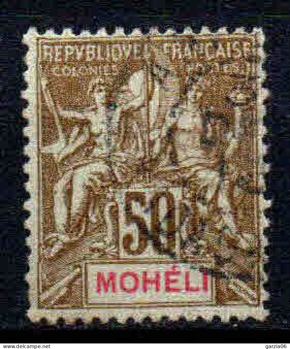 Mohéli - 1906  - Type Sage -  N° 12   - Oblitéré - Used - Oblitérés