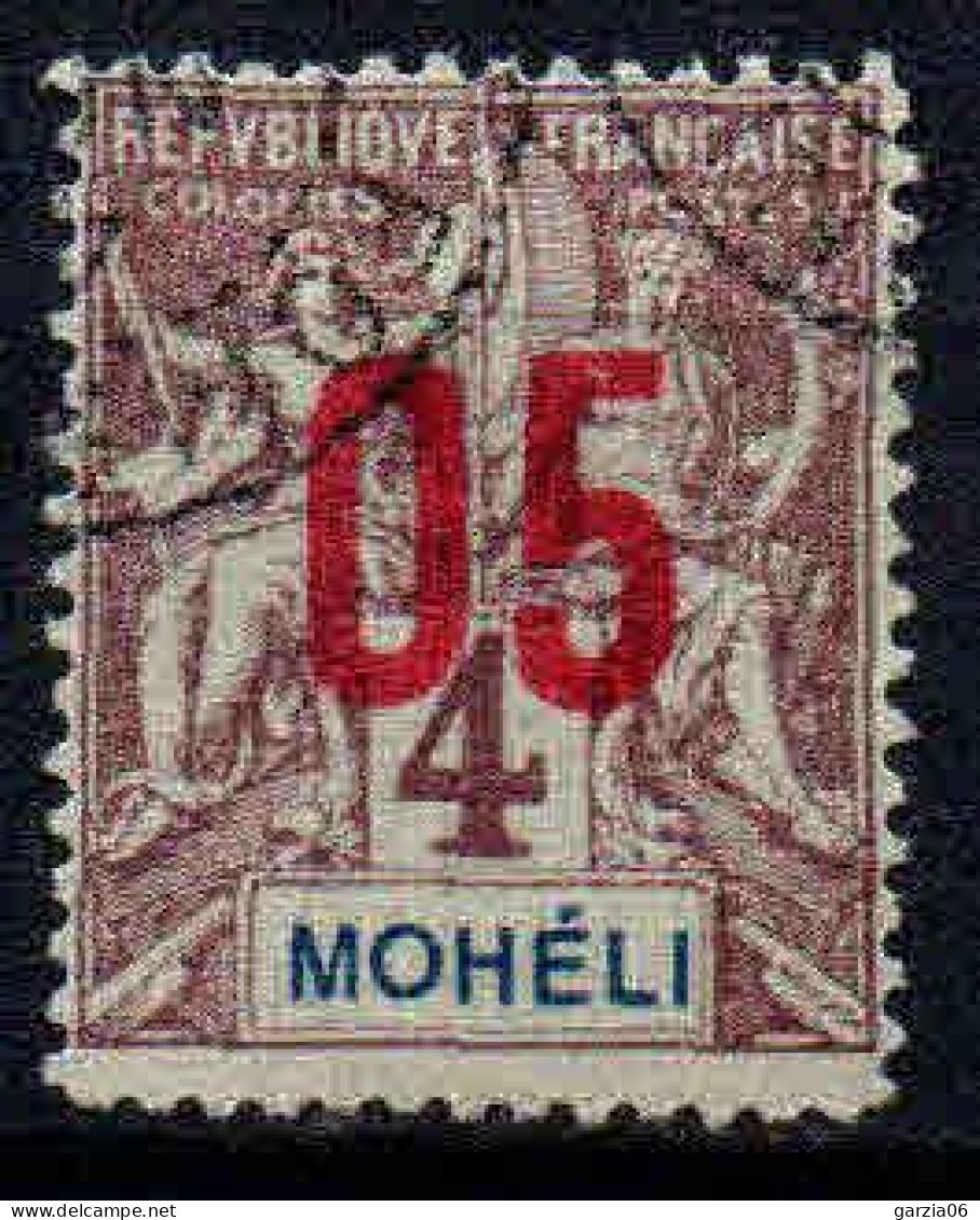 Mohéli - 1912  - Type Sage Surch -  N° 17   - Oblitéré - Used - Usati