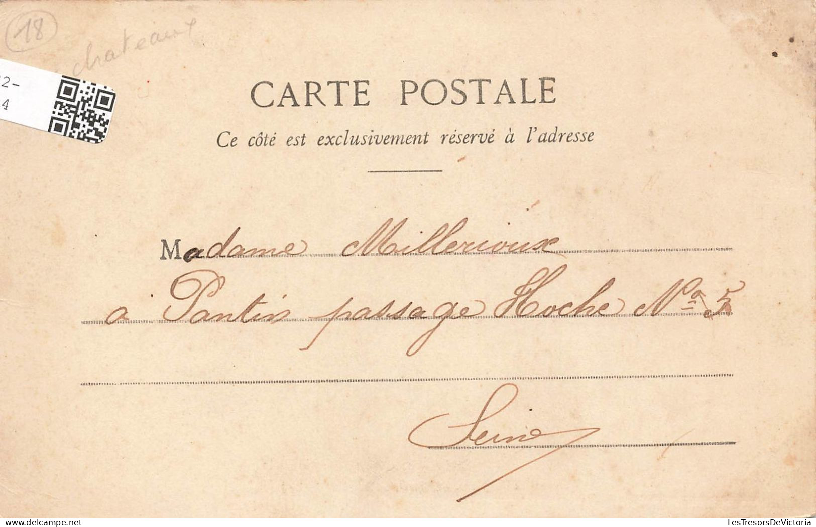 FRANCE - Environs De Sancerre - Château De Boucard - Cour Intérieure - Carte Postale Ancienne - Sancerre