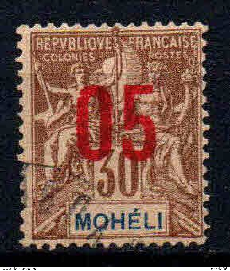 Mohéli - 1912  - Type Sage Surch -  N° 19   - Oblitéré - Used - Used Stamps