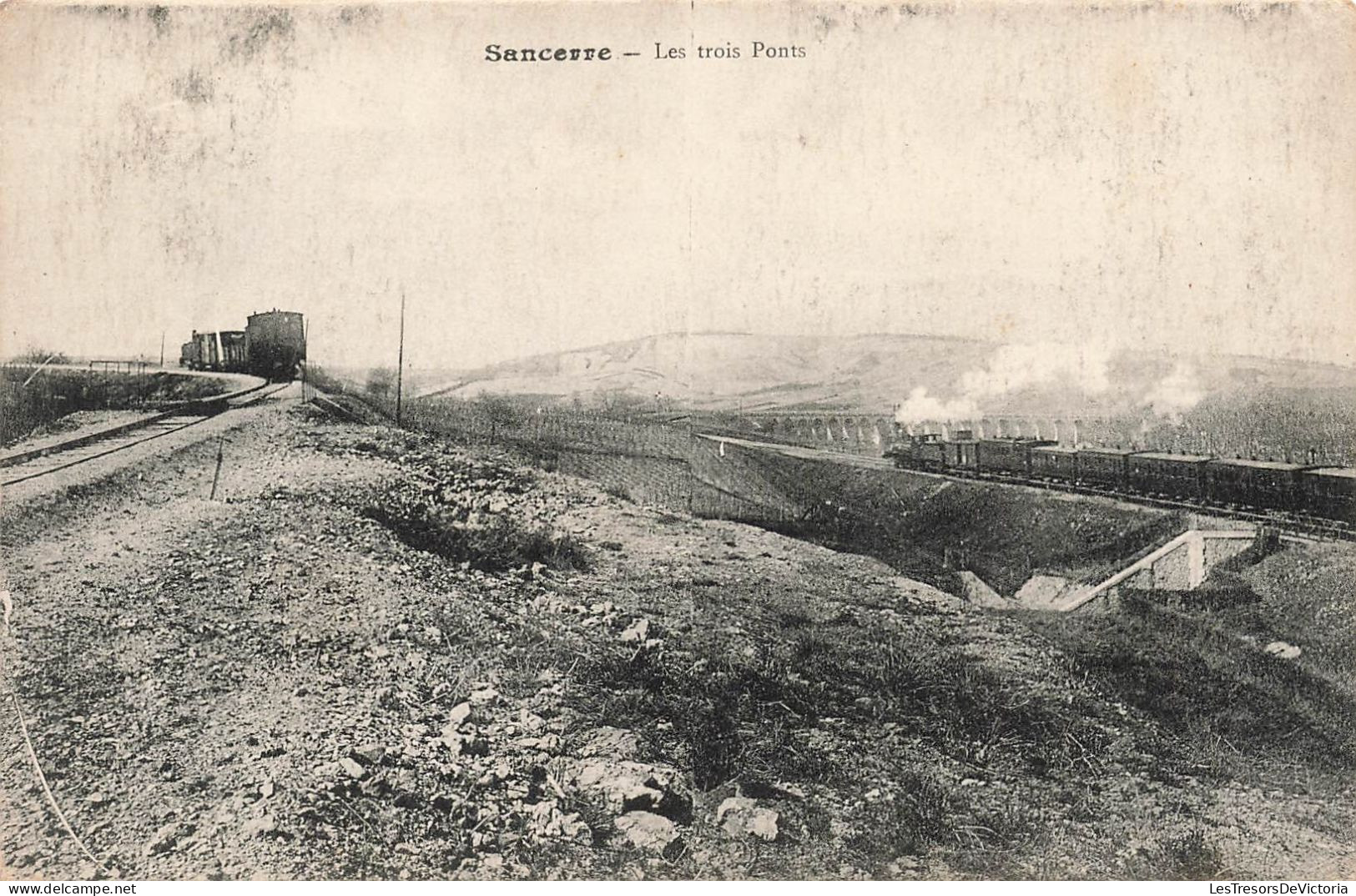 FRANCE - Sancerre - Les Trois Ponts - Carte Postale Ancienne - Sancerre