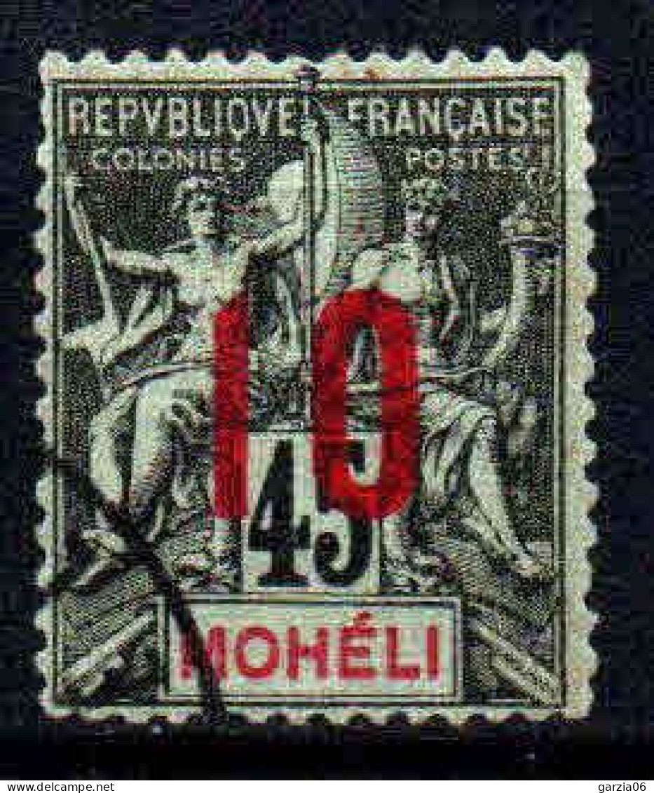 Mohéli - 1912  - Type Sage Surch -  N° 21   - Oblitéré - Used - Used Stamps