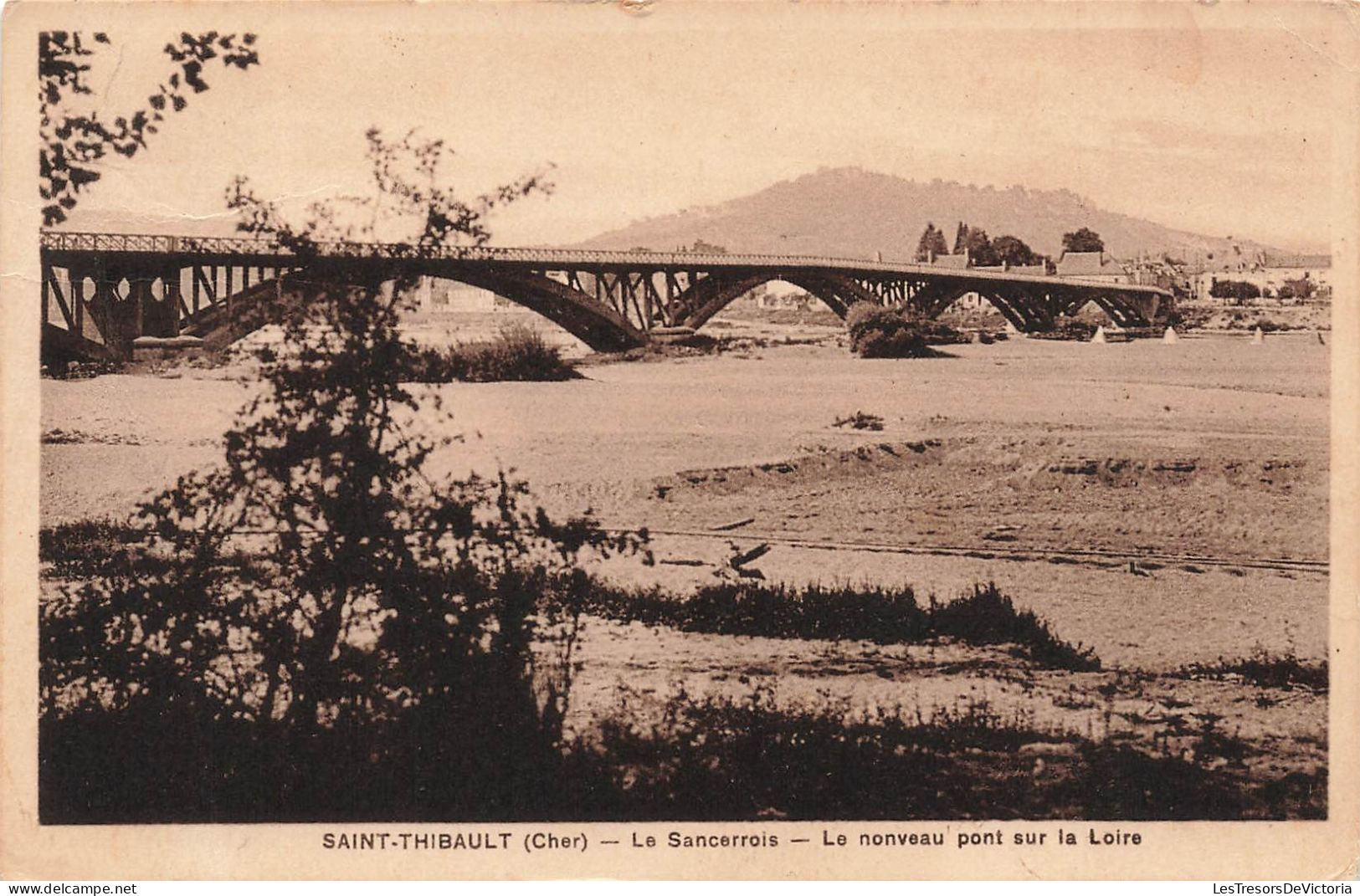 FRANCE - Saint Thibault - Le Sancerrois - Le Nouveau Pont Sur La Loire - Carte Postale Ancienne - Autres & Non Classés