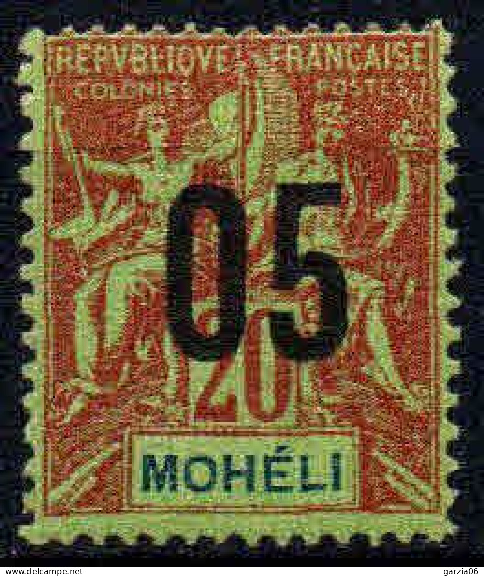 Mohéli - 1912  - Type Sage Surch -  N° 18   - Neuf * - MLH - Nuovi