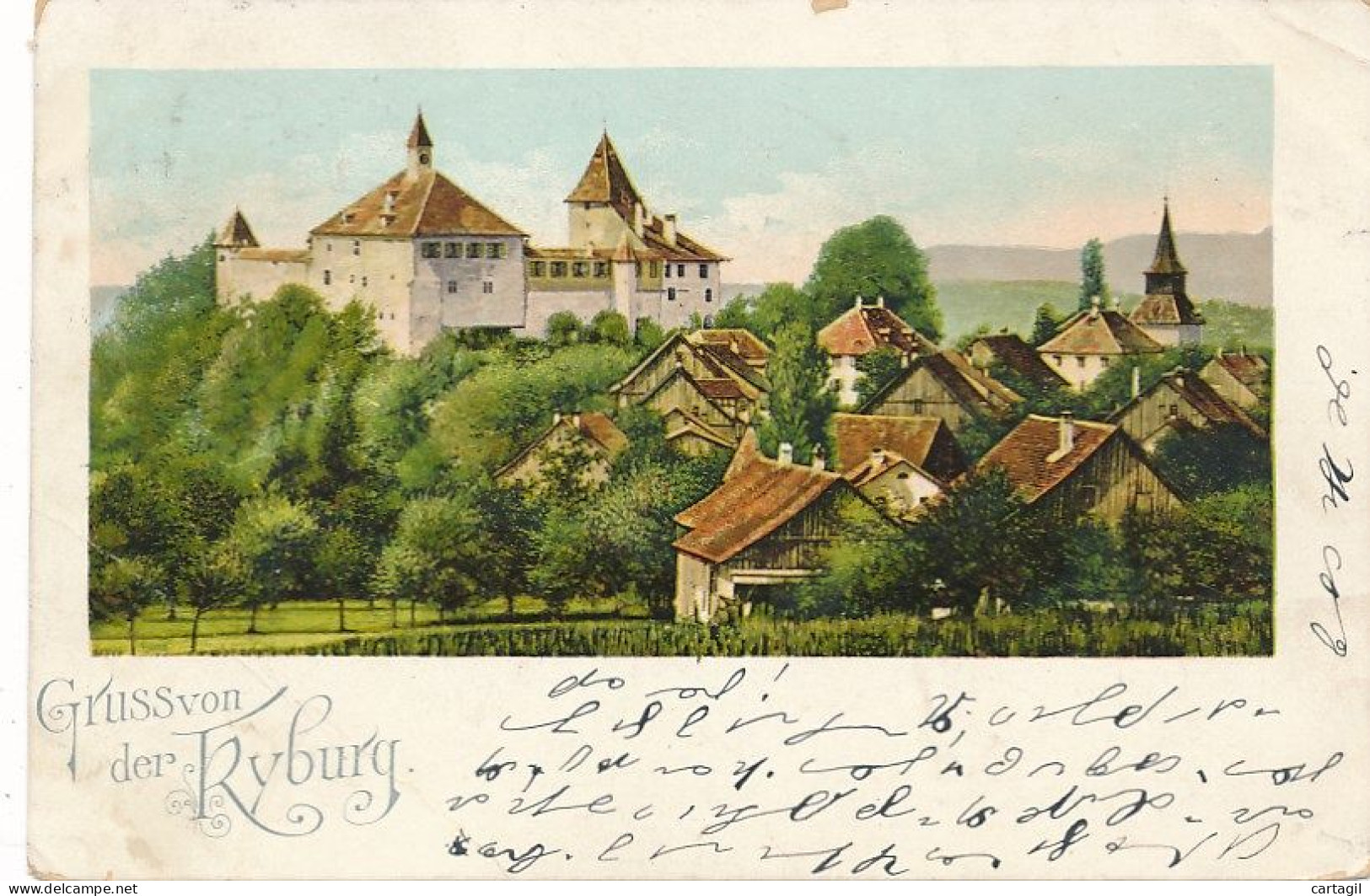 CPA ( Précurseur 1902)- 22797 -Suisse - Gruss Von Der  Kyburg  Bei  Winterthur-Livraison Offerte - Winterthur