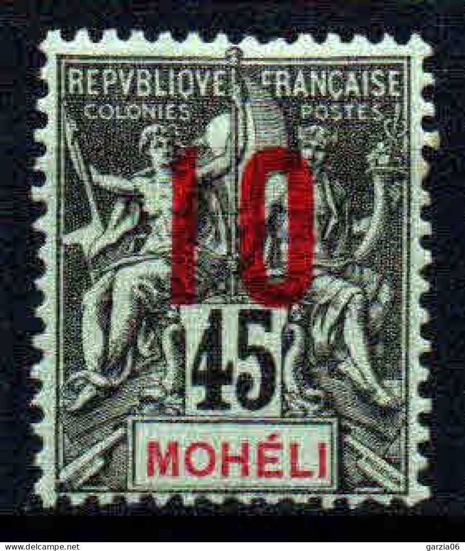 Mohéli - 1912  - Type Sage Surch -  N° 21   - Neuf * - MLH - Ungebraucht