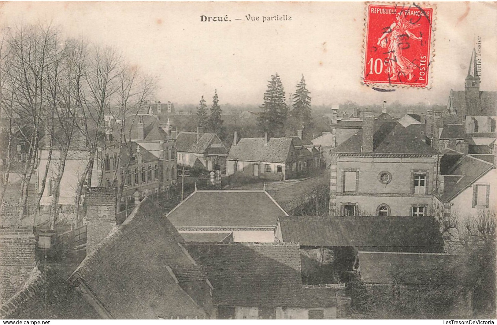 FRANCE - Droue - Vue Partielle - Carte Postale Ancienne - Droue