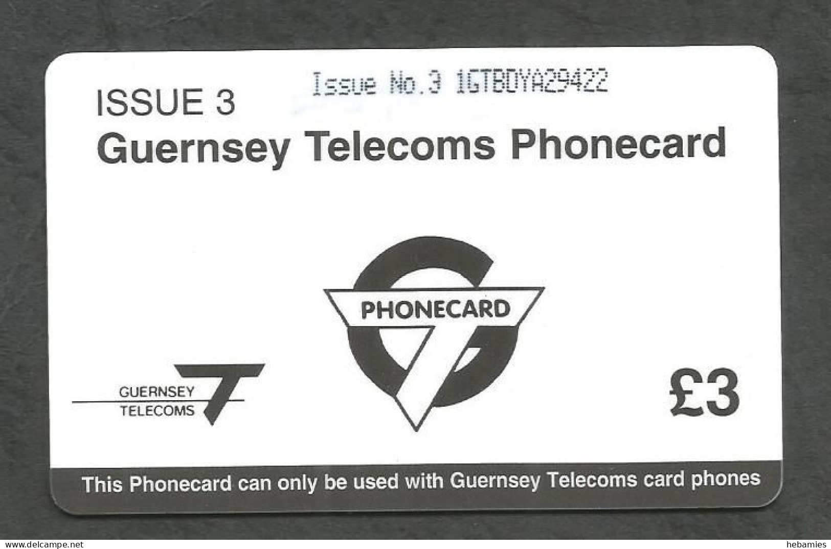 Lifeboat BAILIWICK Of GUERNSEY  - 3 Pounds - GUERNSEY TELECOMS - - Schiffe