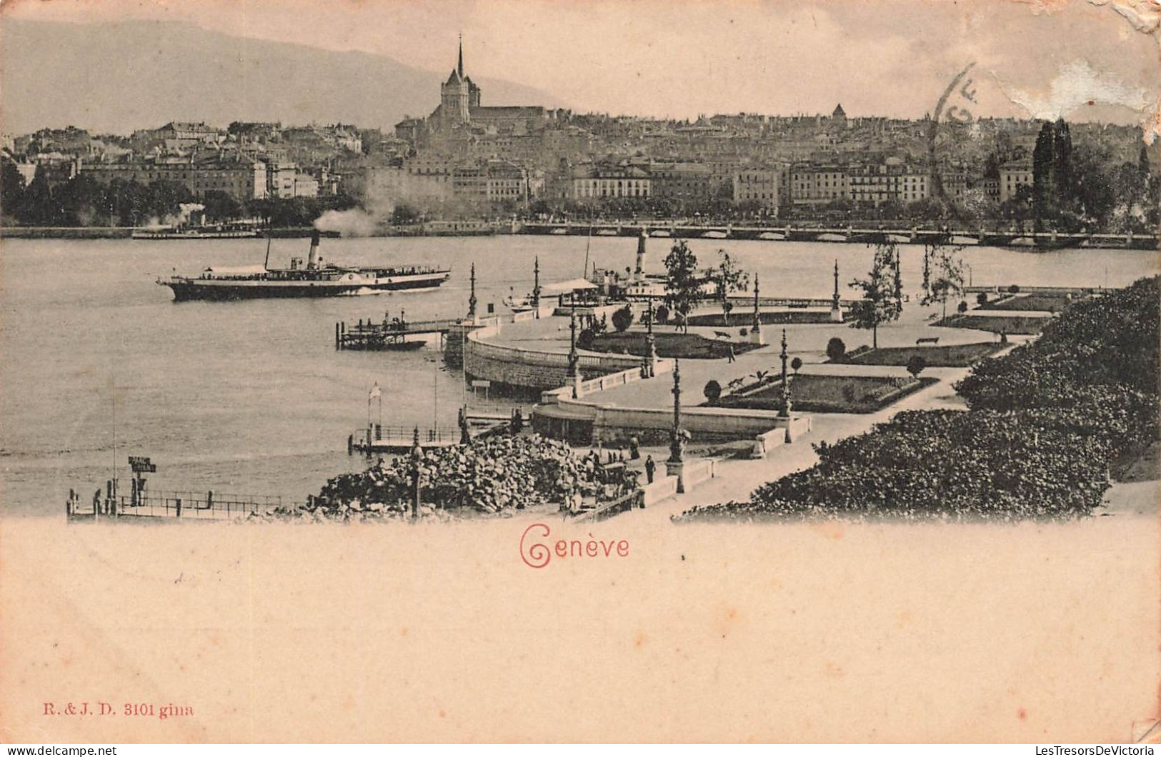SUISSE - Genève - Vue Générale De La Ville - Carte Postale Ancienne - Genève