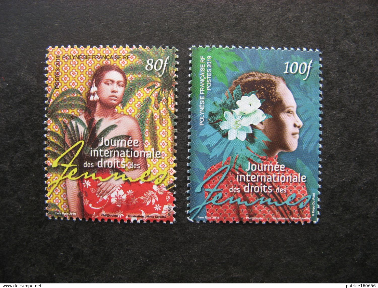 Polynésie: TB Paire N° 1208 Et N° 1209, Neufs XX. - Neufs