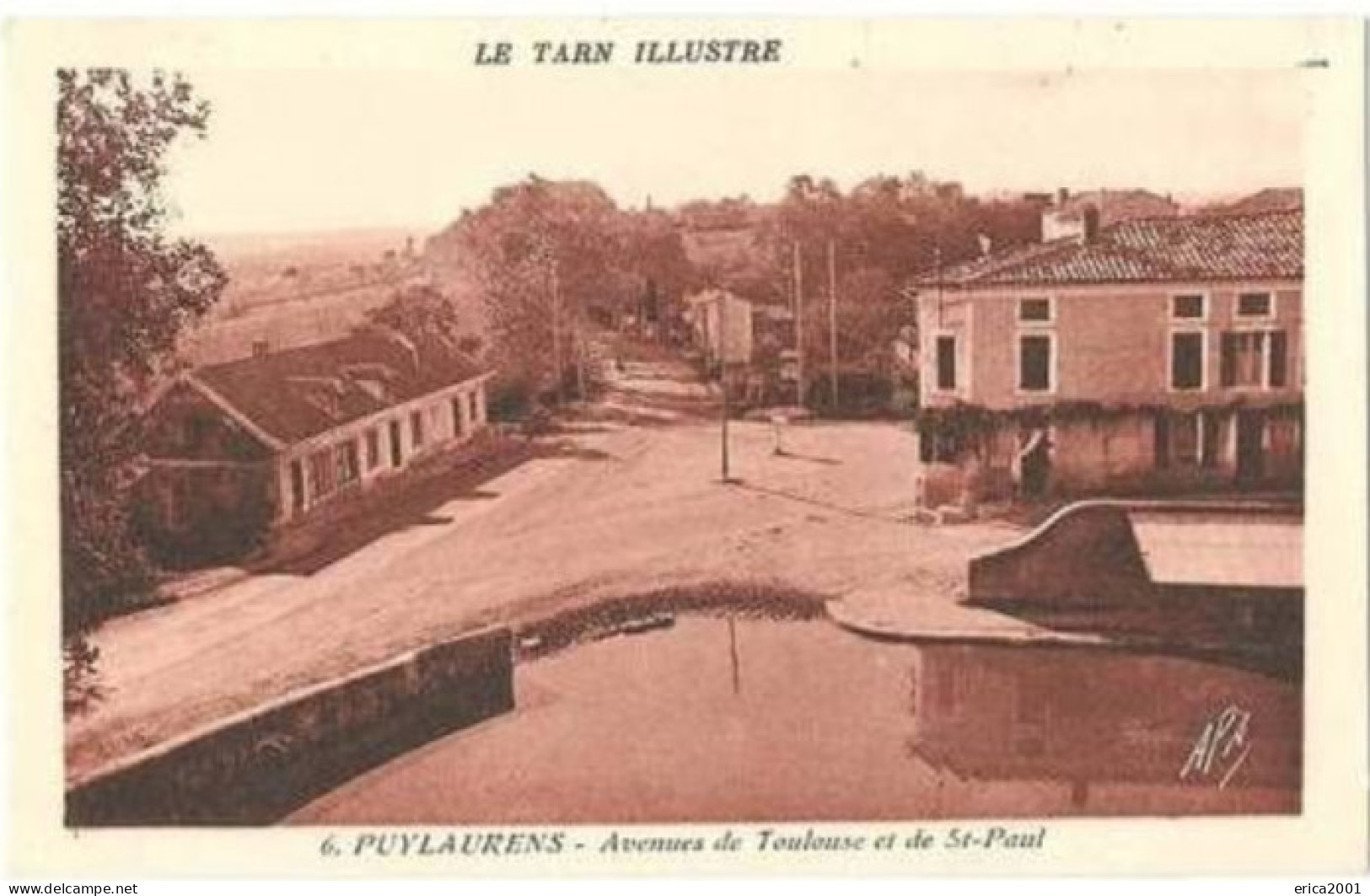 Puylaurens.   Avenue De Toulouse Et De St Paul - Puylaurens