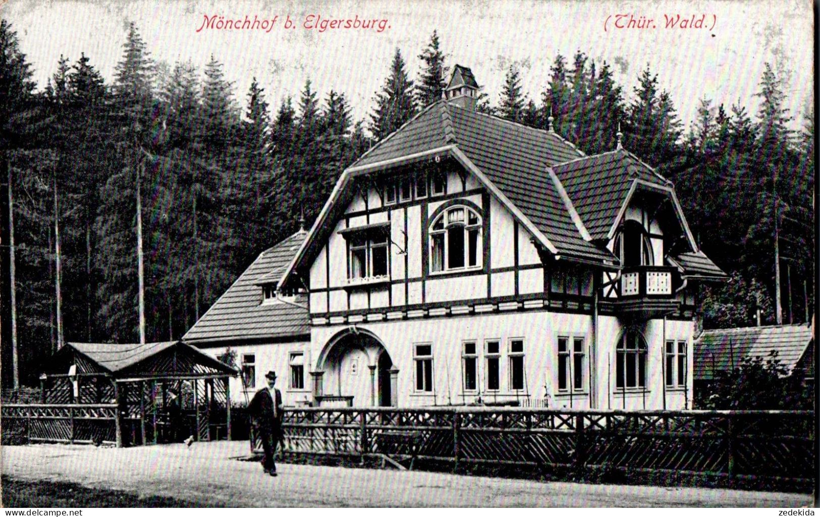 G8518 - Elgersburg Mönchhof Berggasthaus Gaststätte - Löffler & Co - Elgersburg