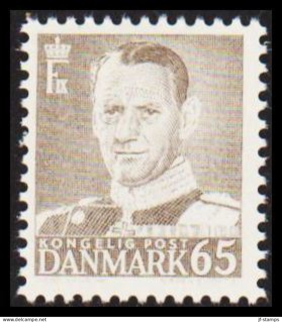 1953. DANMARK. Frederik IX 65 øre Never Hinged.  (Michel 349) - JF540730 - Covers & Documents