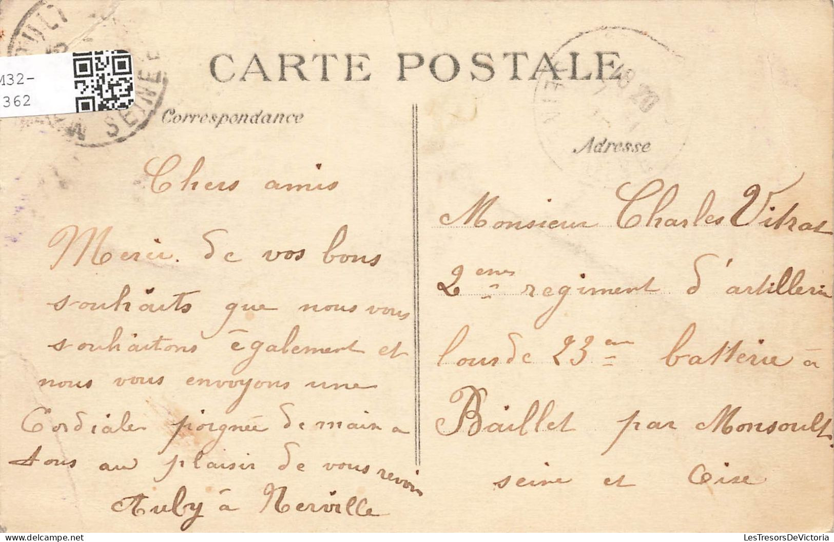 FRANCE - Nerville - L'entrée Du Château - Carte Postale Ancienne - Neuville-sur-Oise