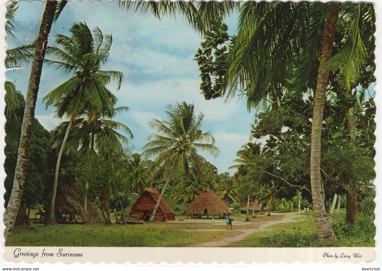 Greetings From Suriname: The Carib Village Of Bigi Ston-Marowijne District / Indianendorp Bigi Ston A/d Marowijne Rivier - Surinam