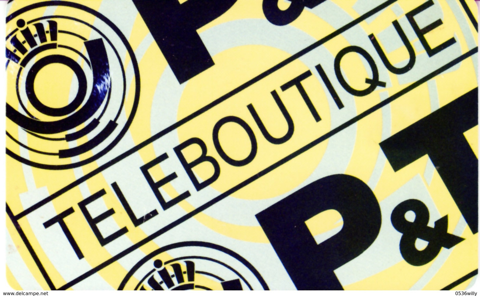Phonecard "TELEBOUTIQUE", 120 Units (T.102) - Luxemburgo