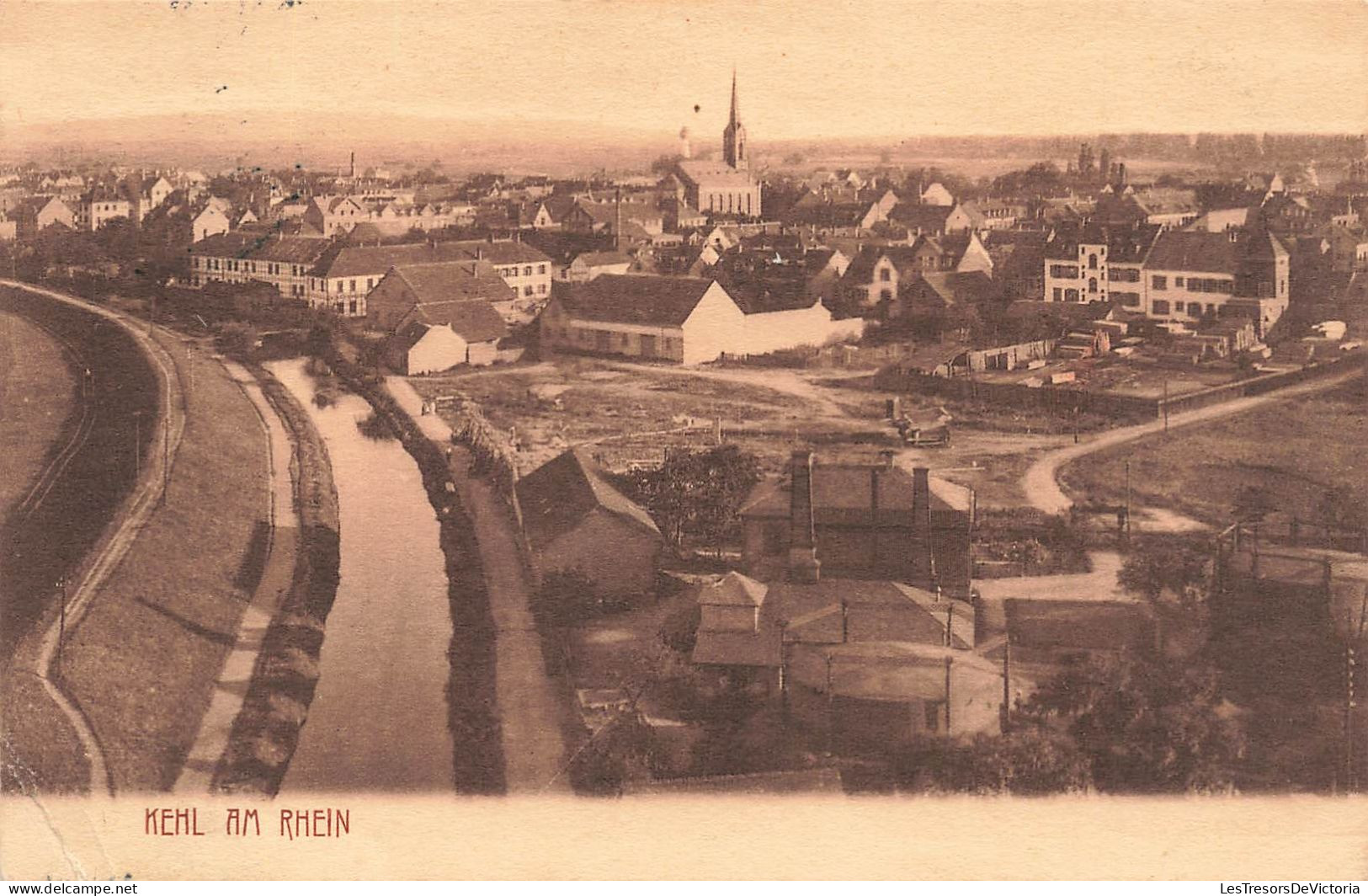 ALLEMAGNE - Kehl Am Rhein - Vue Générale De La Ville - Carte Postale Ancienne - Kehl