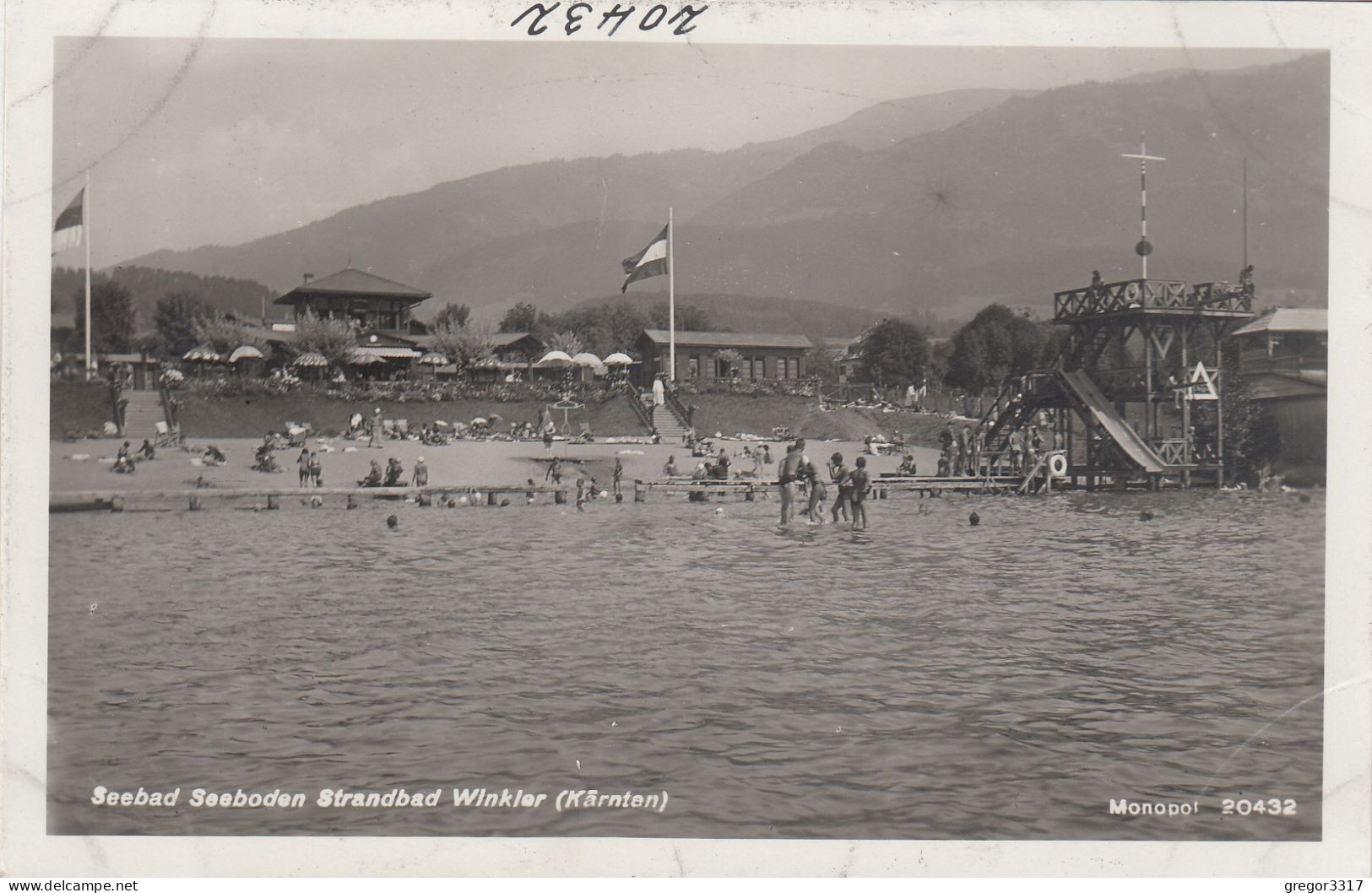 E2248) Seebad SEEBODEN Am MILLSTÄTTERSEE - Kärnten - Strandbad WINKLER - Alte FOTO AK - Millstatt