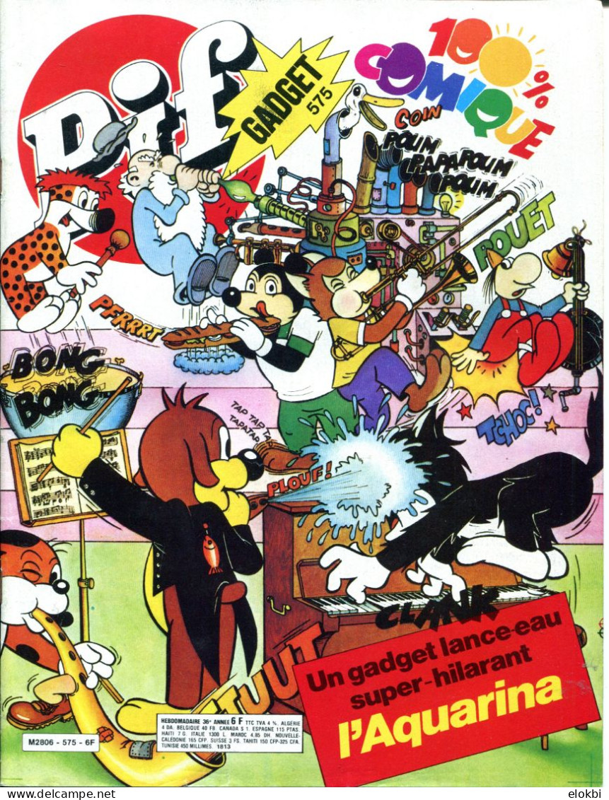 Pif Gadget N°575 D'avril 1980 - Numéro 100 % Comique - Pif Gadget