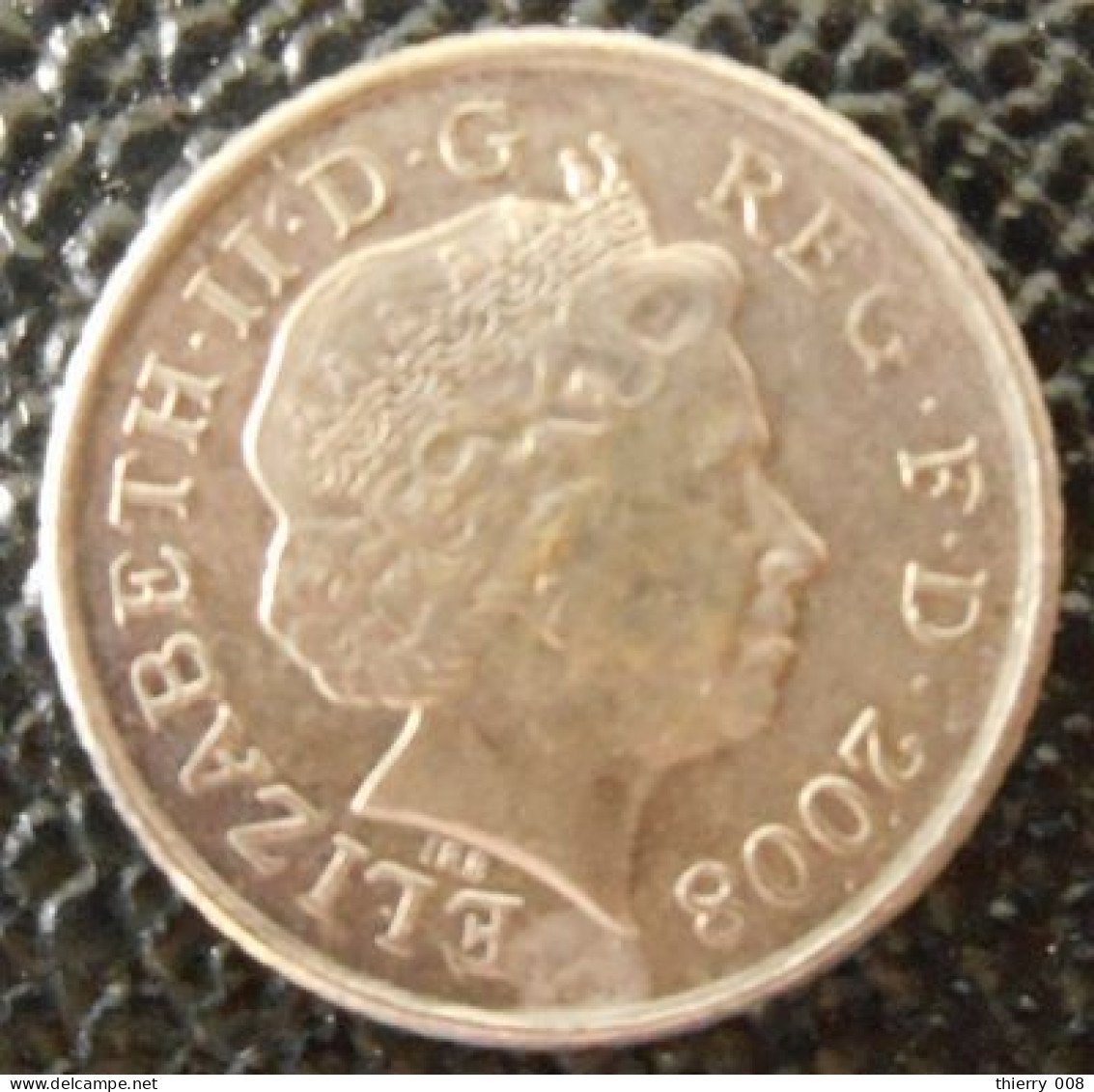 Pièce Grande Bretagne Five Pence    Elizabeth II D G REG F D 2008 - 5 Pence & 5 New Pence