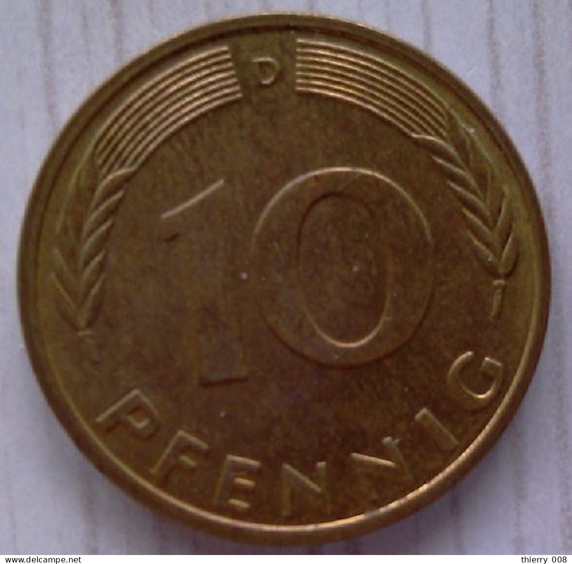 Allemagne 10 Pfennig  1982 - 10 Pfennig