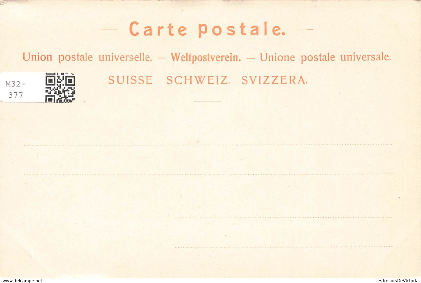 SUISSE - Vitznau - Vue Générale - Carte Postale Ancienne - Vitznau