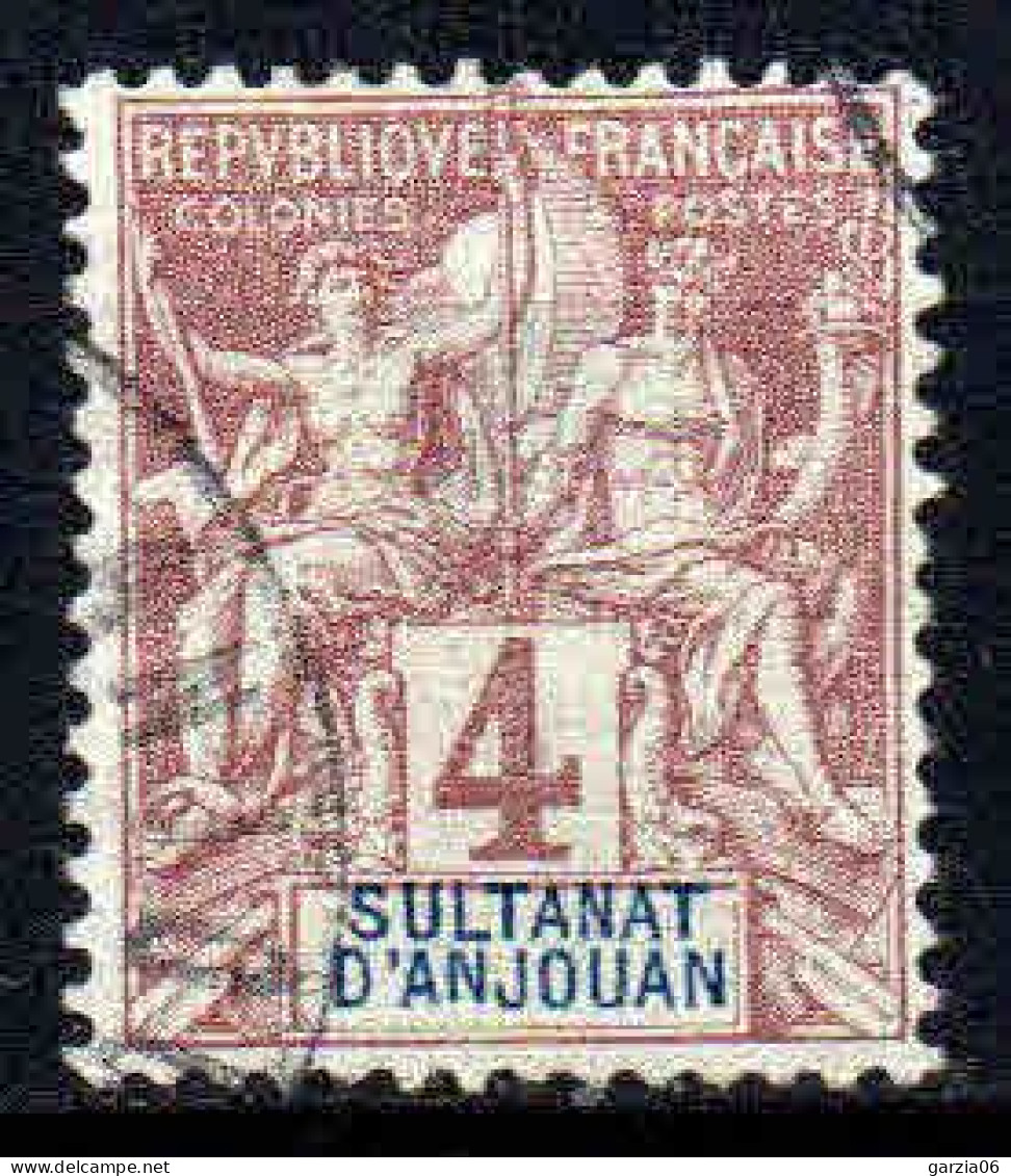 Anjouan - 1892 -  Type Sage   - N° 3  -  Oblitéré - Used - Used Stamps