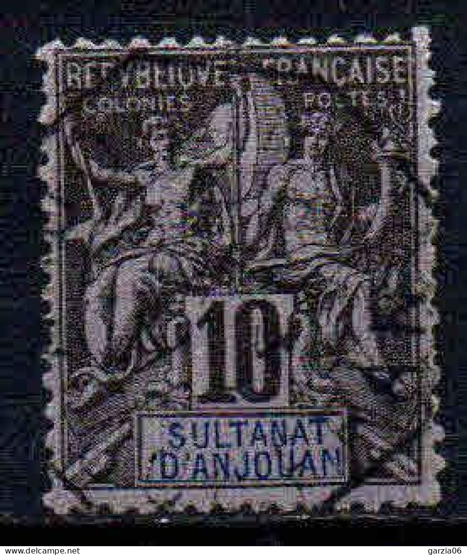 Anjouan - 1892 -  Type Sage   - N° 5  -  Oblitéré - Used - Usati