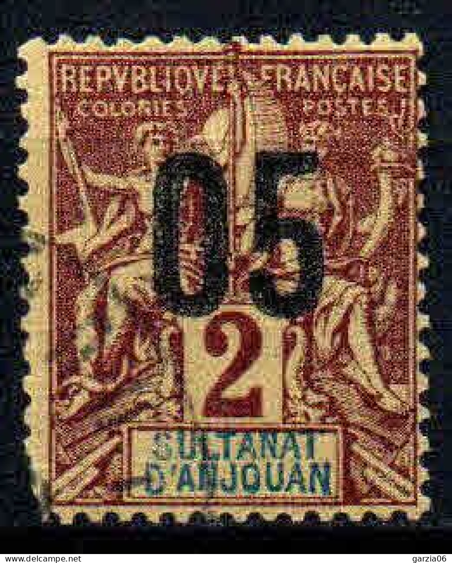 Anjouan - 1912 -  Type Sage Surch  - N° 20  -  Oblitéré - Used - Used Stamps