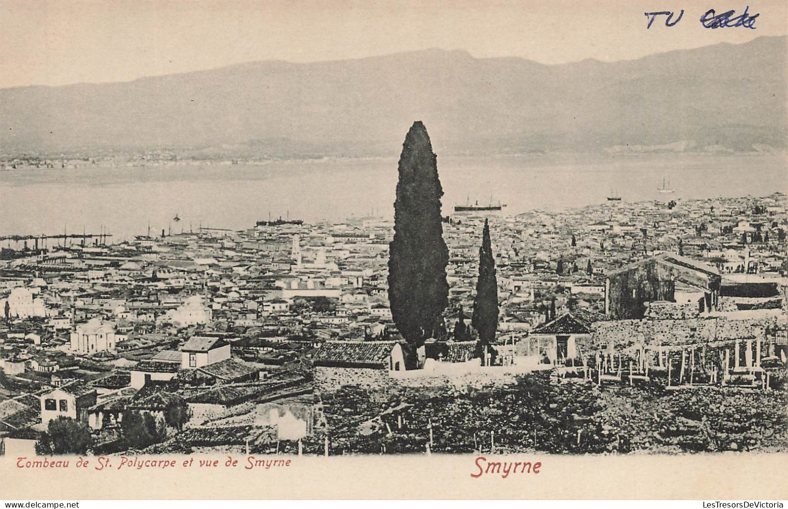 TURQUIE - Smyrne - Tombeau De Saint Polycarpe Et Vue De Smyrne - Carte Postale Ancienne - Turkey