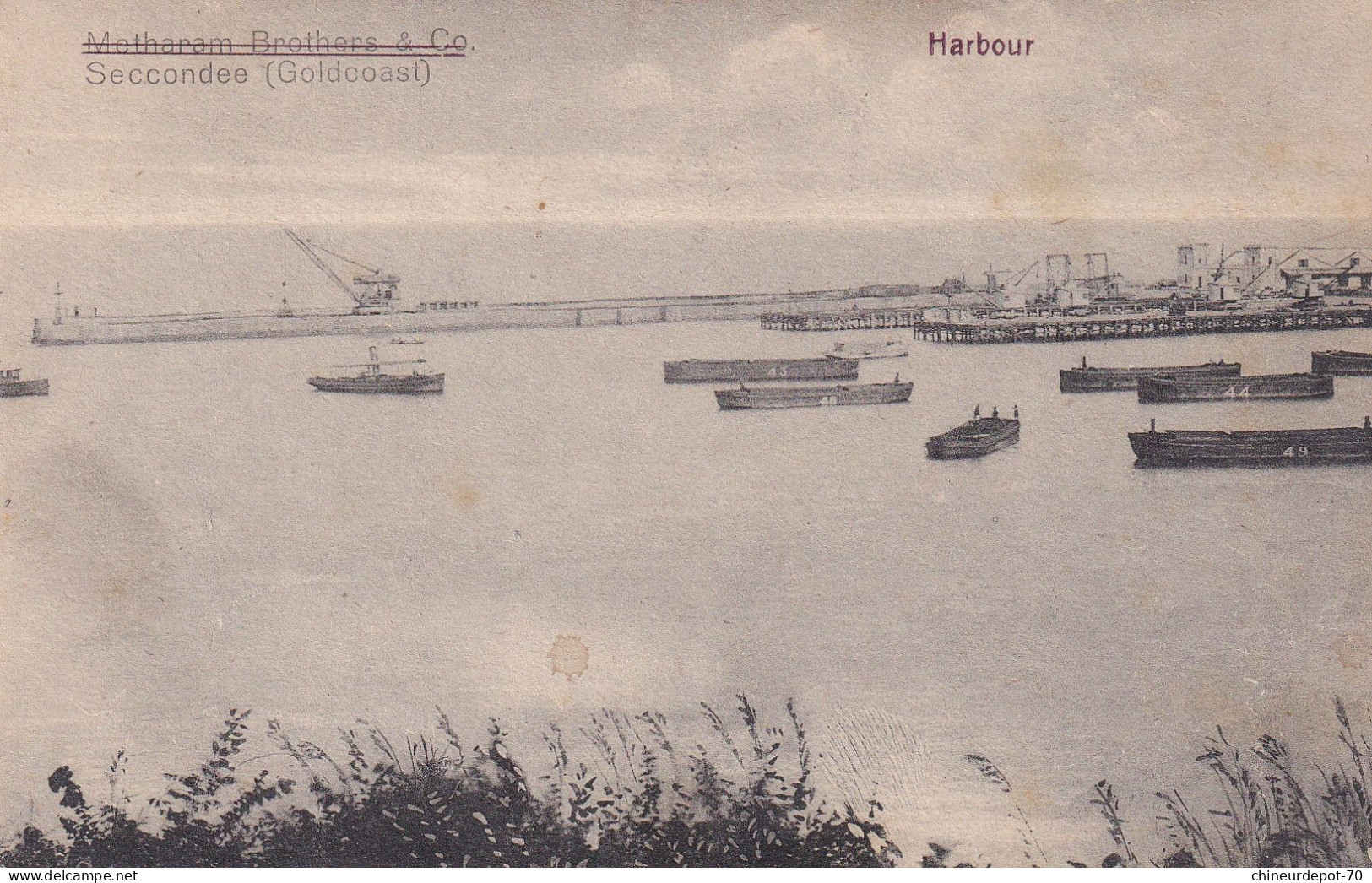 Metharam Brothers & Co Seccondee (Goldcoast) Harbour Port - Ghana - Gold Coast