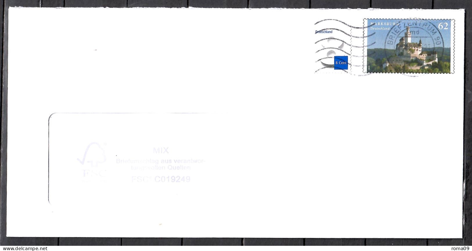 MiNr. USo 354, Sonderumschlag, Druckvermerk: 1600004210 FSC C019249 30218432; F-543 - Enveloppes - Oblitérées