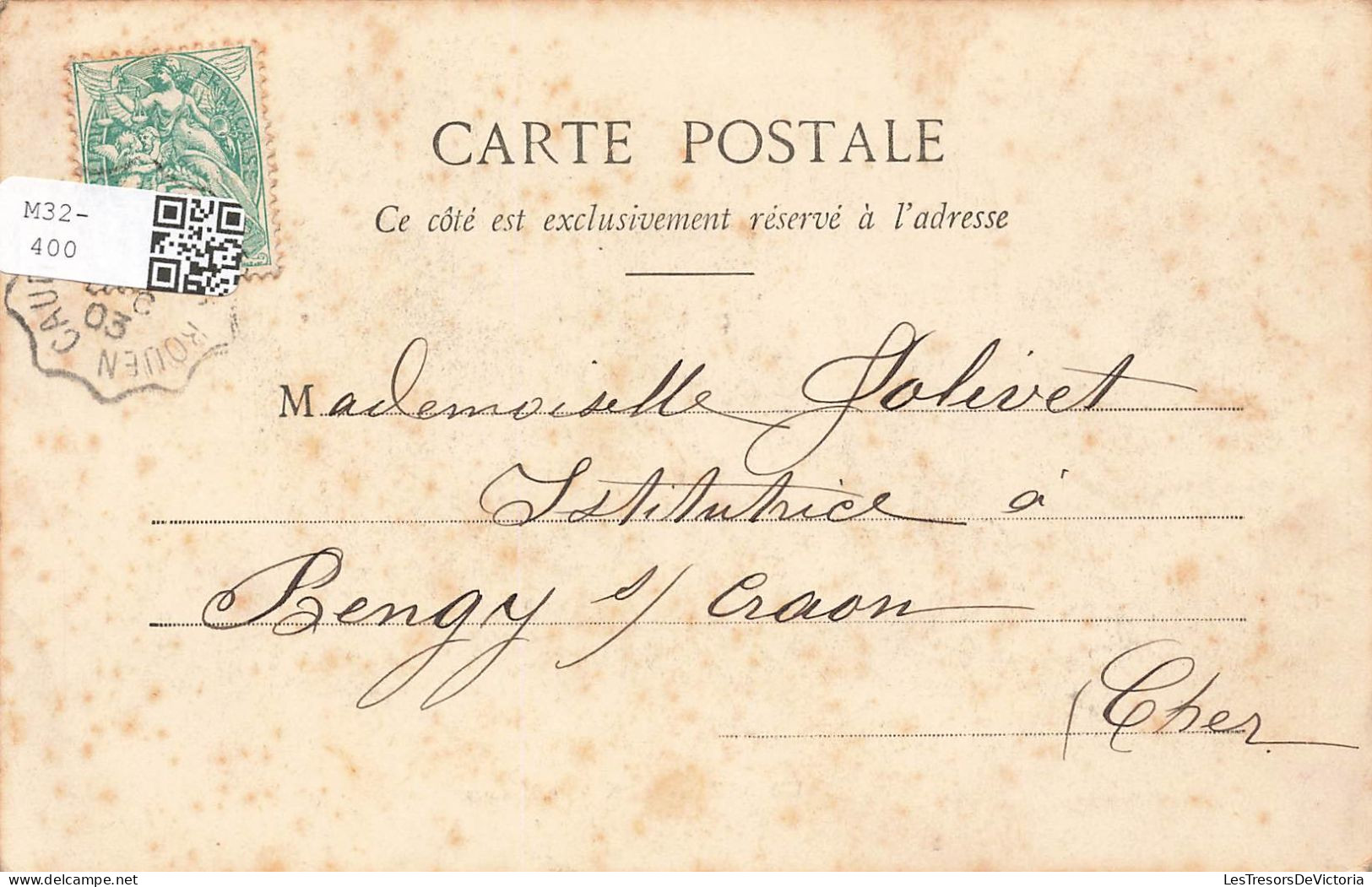 FRANCE - Caudebec En Caux - Le Mascaret - Carte Postale Ancienne - Caudebec-en-Caux