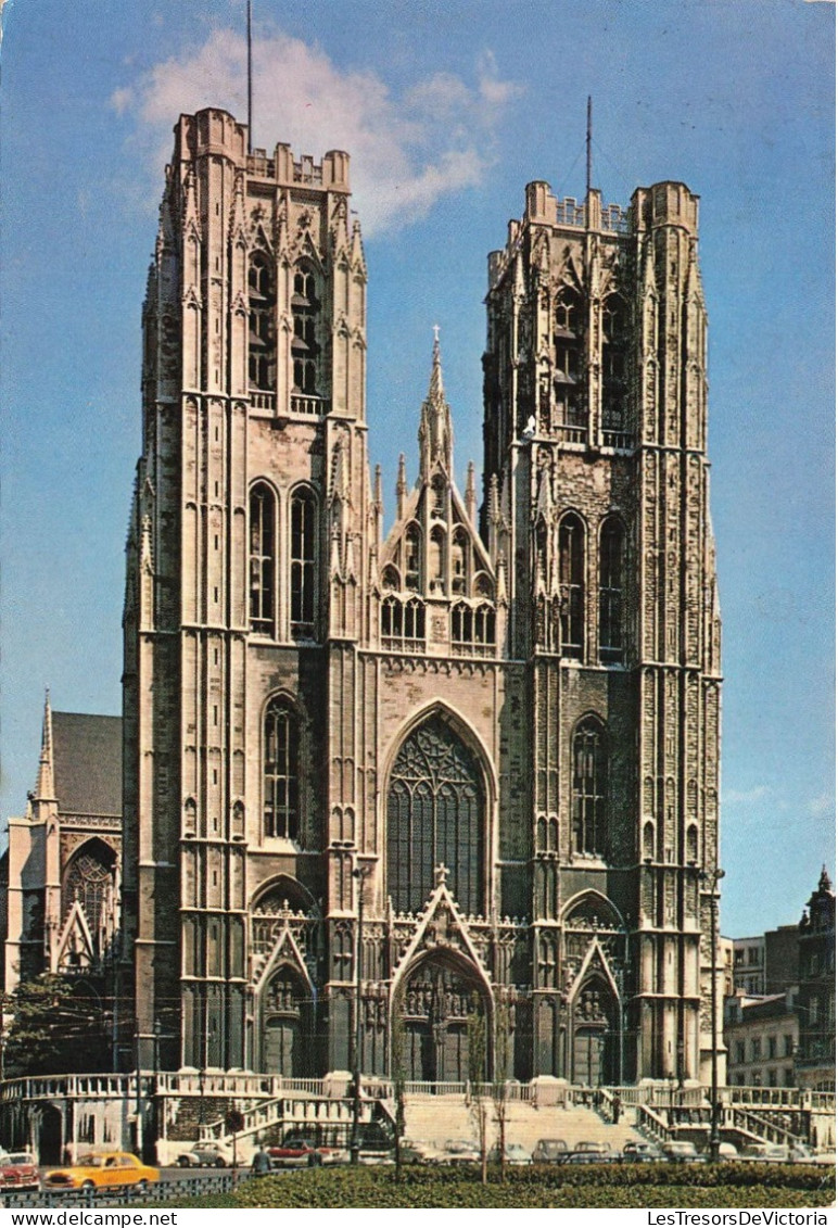BELGIQUE - Bruxelles - Cathédrale Saint Michel - Carte Postale - Bauwerke, Gebäude