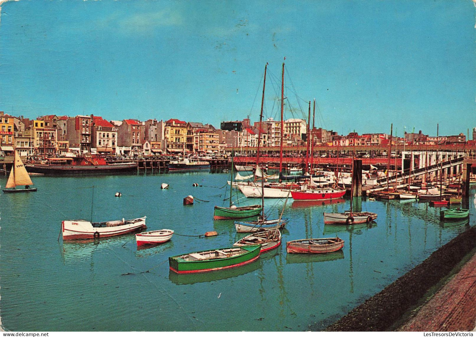 BELGIQUE - Blankenberge - Le Port Et Les Yachts - Carte Postale - Blankenberge