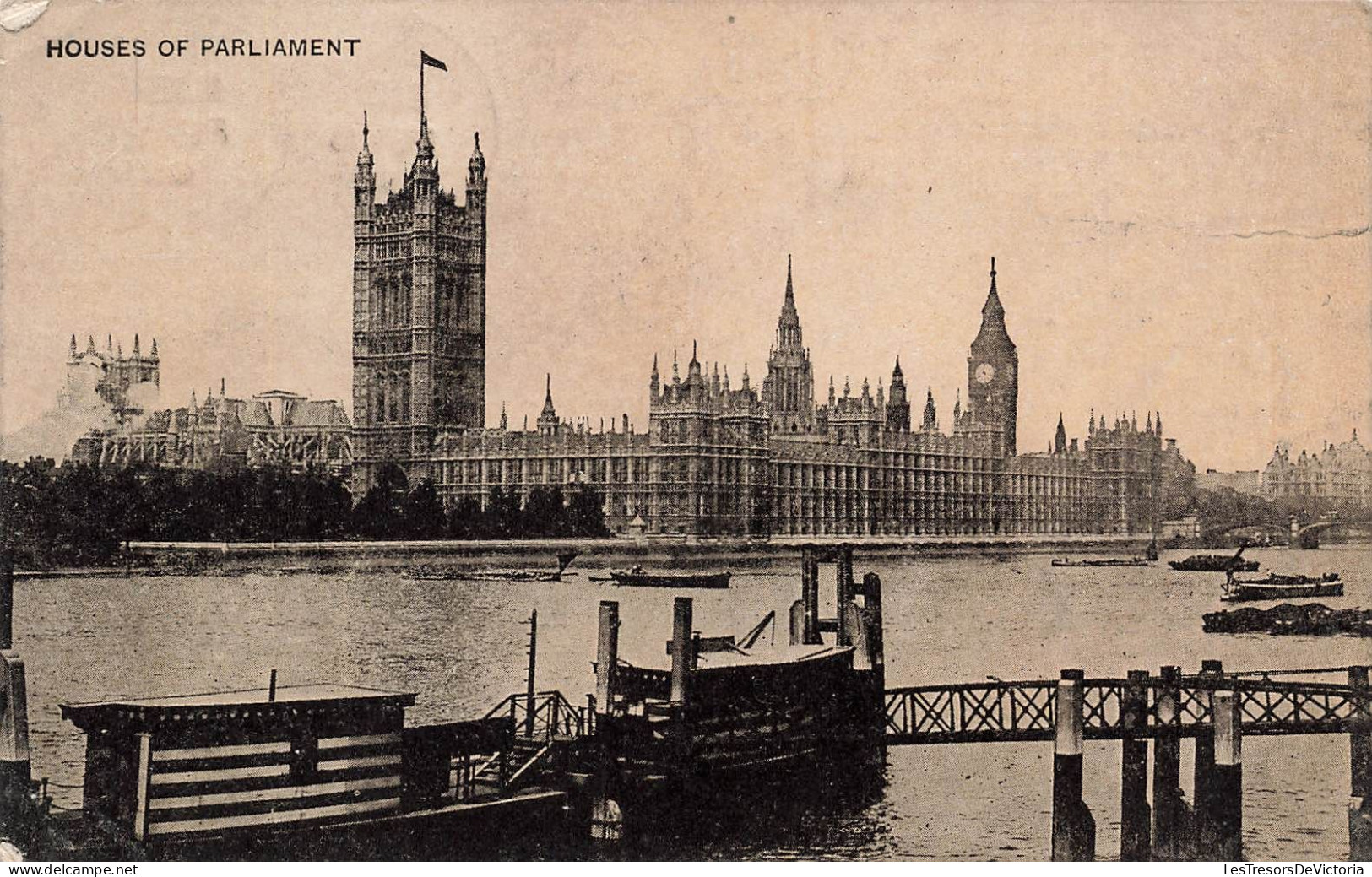 ROYAUME UNI - Londres - Houses Of Parliament - Carte Postale Ancienne - Houses Of Parliament