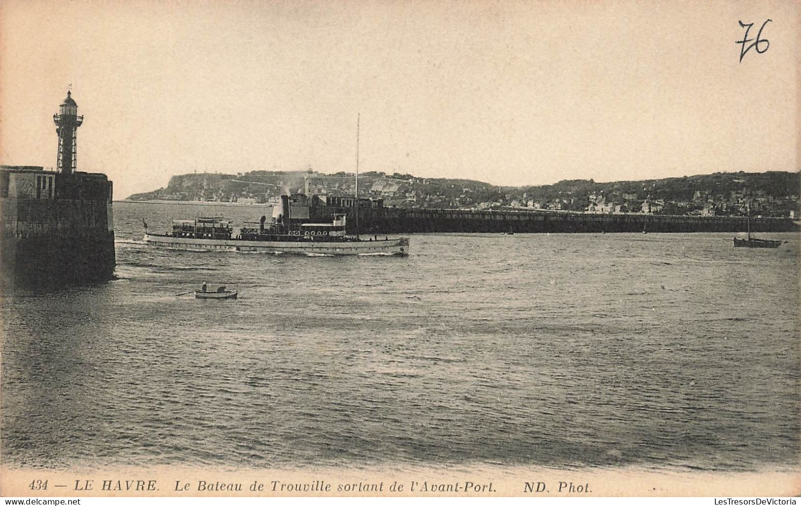 FRANCE - Le Havre - Le Bateau De Trouville Sortant De L'Avant-port - Carte Postale Ancienne - Sin Clasificación