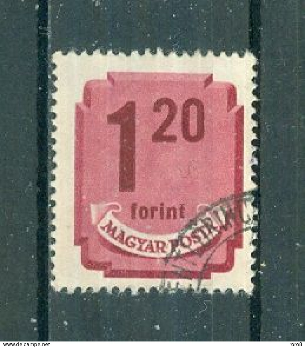 HONGRIE - TIMBRES-TAXE N°180 Oblitéré. Filigrane F - Postage Due