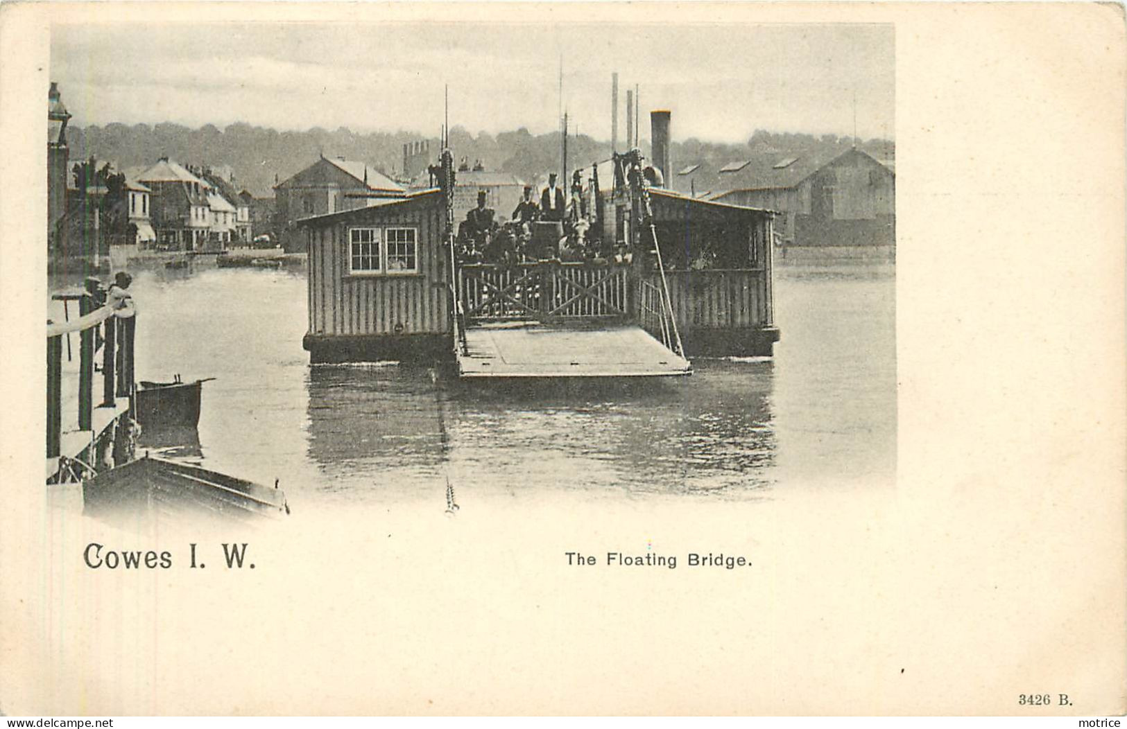 COWES (Isle De Wight) The Floating Bridge. - Cowes