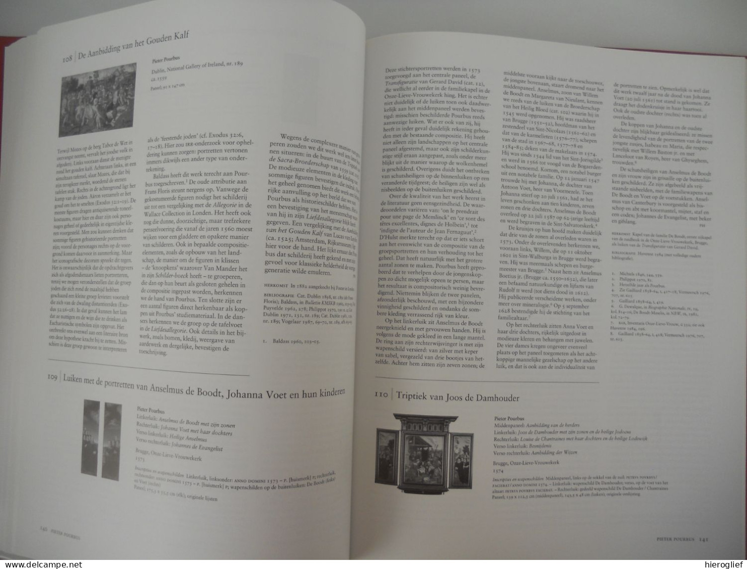 Brugge en de Renaissance - van Memling tot Pourbus / 2 delen - catalogus + notities expo 1998 museum Groeninge