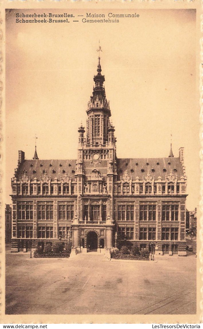 BELGIQUE - Bruxelles - Schaerbeek - Maison Communale - Carte Postale Ancienne - Schaerbeek - Schaarbeek