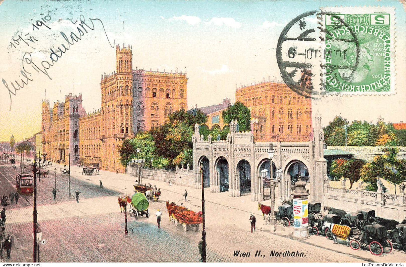 FRANCE - Vienne - Boulevard Du Nord - Colorisé - Carte Postale Ancienne - Vienne