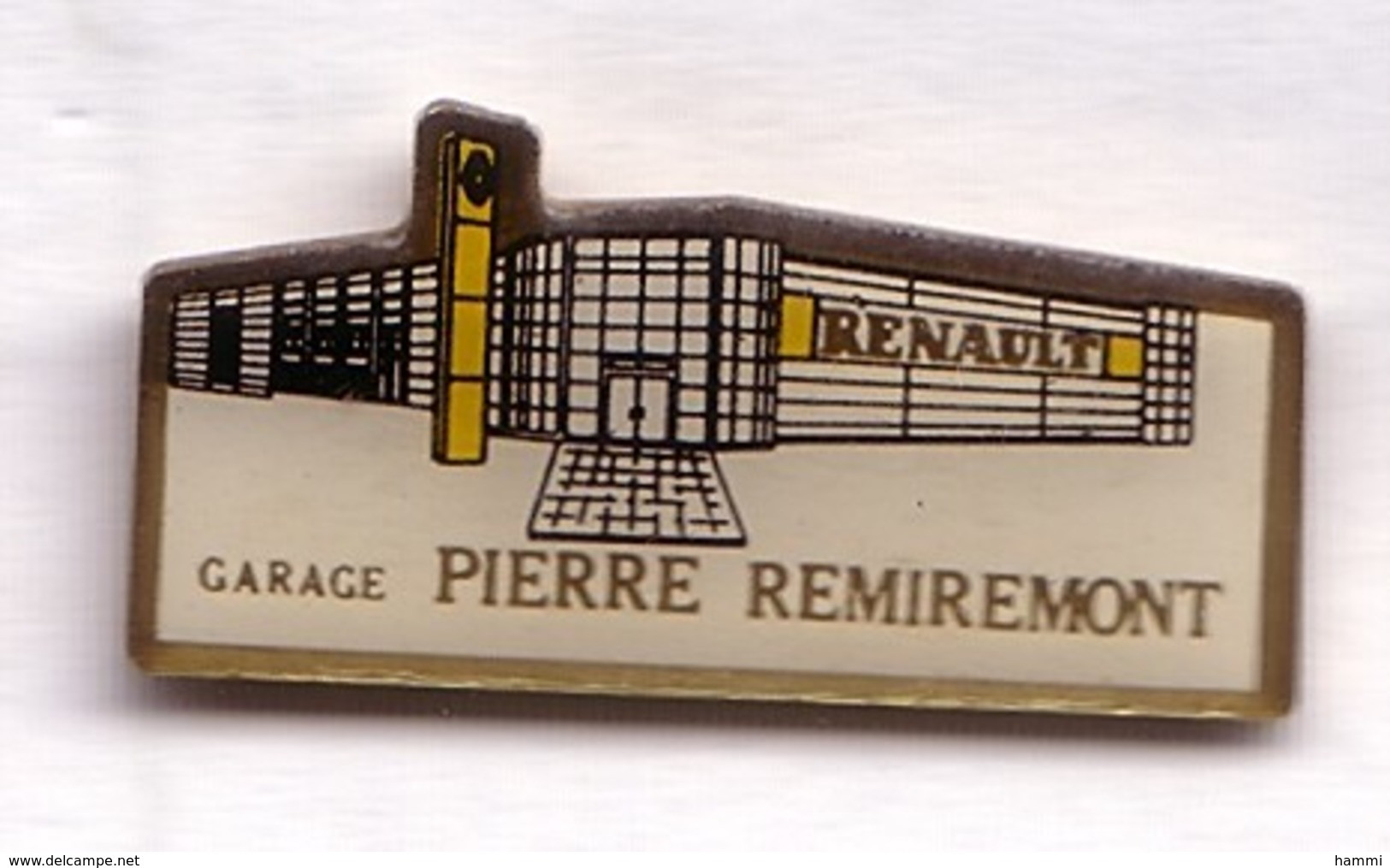 L152 Pin's Vosges Remiremont Garage Pierre RENAULT Achat Immédiat - Renault