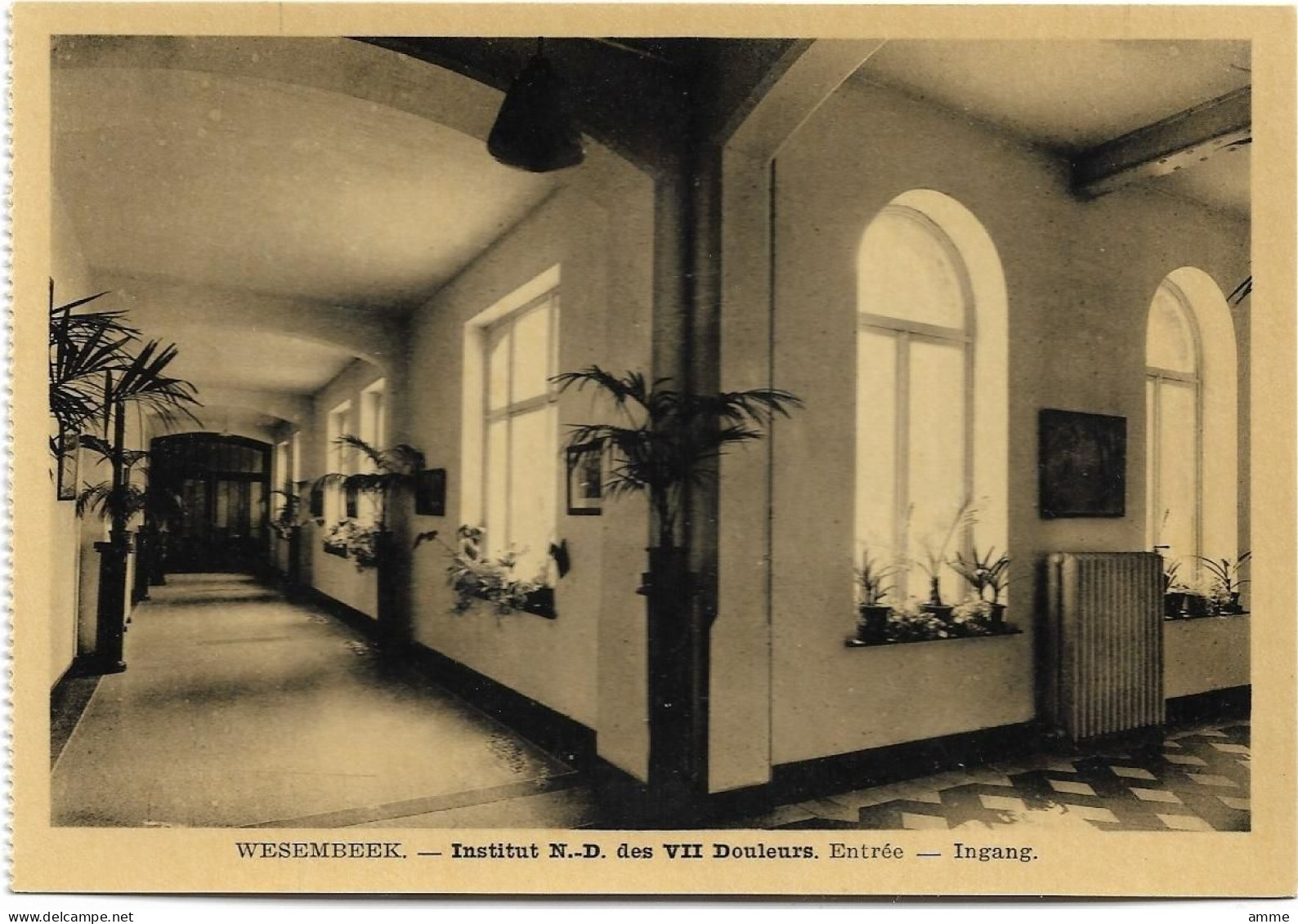 Wezembeek - Wesembeek * (CPM) Institut Notre Dame Des VII Douleurs - Entrée - Ingang - Wezembeek-Oppem
