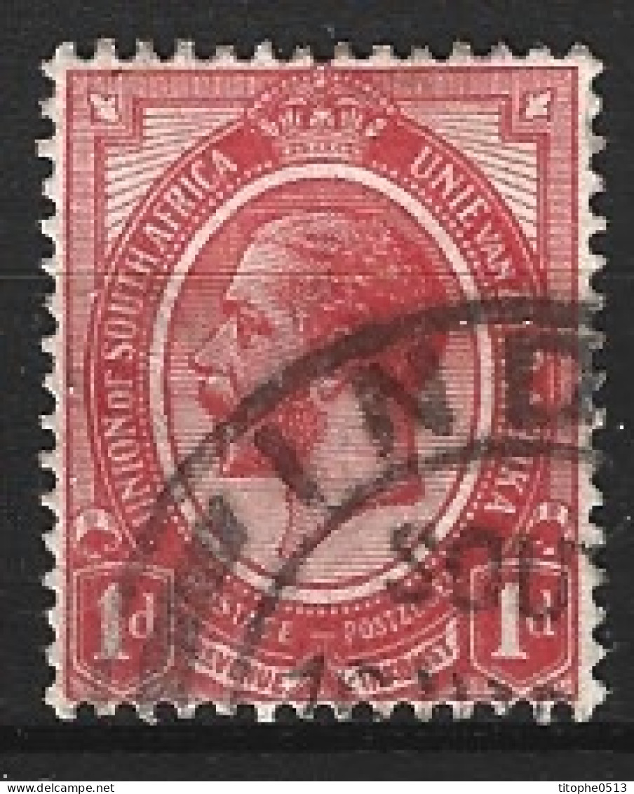 AFRIQUE DU SUD. N°2A Oblitéré De 1913-20. George V. - Used Stamps