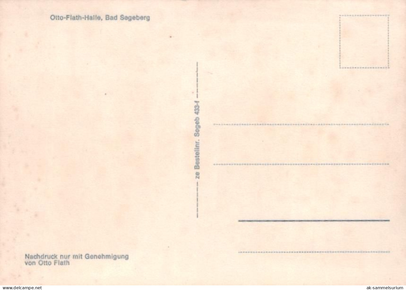 3x Otto-Flath-Halle / Bad Segeberg (D-A414) - Bad Segeberg